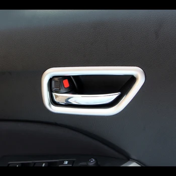  4 шт. ABS Хромированная Внутренняя Дверная ручка, накладка на чашу Для Suzuki Vitara 2016 2017 2018 Автомобильные Аксессуары