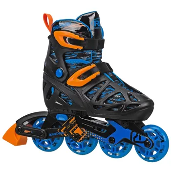  Роликовые коньки Roller Tracer для мальчиков, Регулируемые роликовые коньки, обувь для роликов, кроссовки