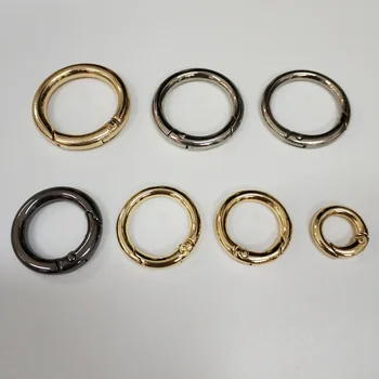  Уплотнительное кольцо для пружинных ворот с никелевым покрытием из цинкового сплава диаметром 1,5 дюйма 38 мм, серебряное уплотнительное кольцо 30 шт./лот