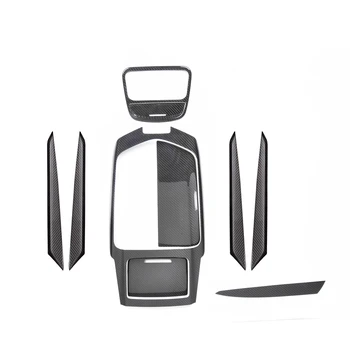  10 шт. Внутренняя отделка из углеродного волокна, аксессуары для центральной консоли, комплекты для приборной панели для Maserati Levante 2016up