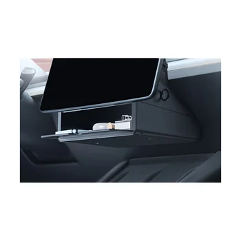  Навигационный экран Центрального управления автомобиля, Коробка для хранения, Полка для хранения, Аксессуары для интерьера для Tesla Model 3 Y 2020-2023