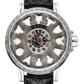  Супер Лимитированная серия Китайских Механических часов Zodiac, Мужские Автоматические Часы Tai Ji с Автоподзаводом, Мужские Часы Pilots Hombres Relojes Mecanicos