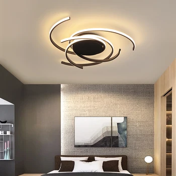  Современный светодиодный потолочный светильник для гостиной, спальни, столовой, домашнего декора, Люстра, светильник