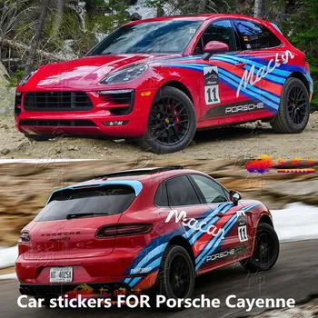  Для Porsche Cayenne GTS наклейка на автомобиль, внешняя отделка кузова, изготовленная на заказ наклейка на спортивный автомобиль