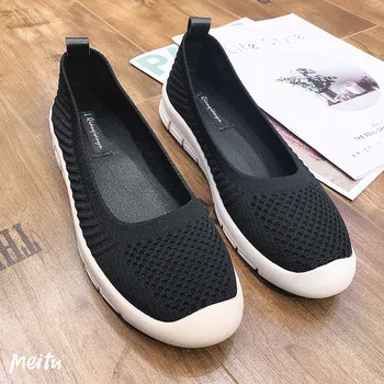  Женская обувь, весна-осень 2020, новый легкий дышащий комплект обуви на одну ногу, прогулочная обувь YY-9