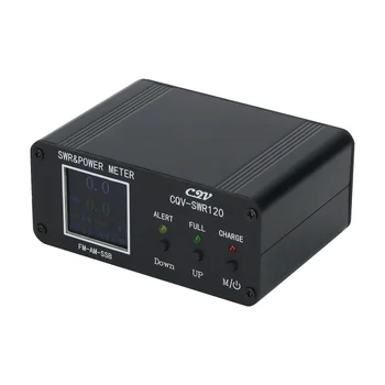  1,8 МГц-54 МГц CQV-SWR120 с цветным ЖК-дисплеем, цифровой измеритель КСВ и мощности КСВ с интерфейсом Type-C