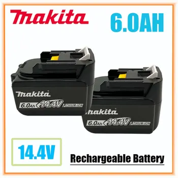  Makita 3.0AH 4.0Ah 5.0AH 6.0Ah 14.4V Светодиодный индикатор перезаряжаемой батареи для BL1430 BL1415 BL1440 196875-4 194558-0 195444-8