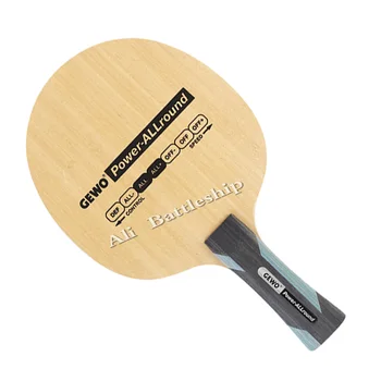  Лезвие/ракетка для настольного тенниса GEWO Power Allround (ALL & ALL +) из 5-слойного Дерева Оригинальная Бита/лопатка для пинг-понга GEWO