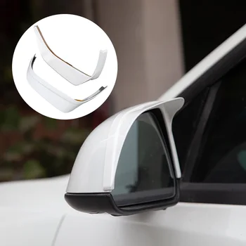  2 шт./компл. Автоматический боковой дождевик заднего вида для автомобиля Tesla Model 3 Зеркало заднего вида От Дождя Солнцезащитный козырек для Бровей Защита от Тени