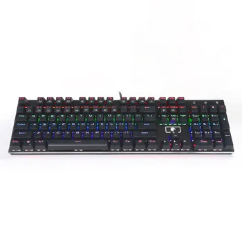  Новый Список Z88 Английская раскладка 104 клавиш механическая игровая клавиатура радужная светодиодная подсветка DIY Outemu синий переключатель