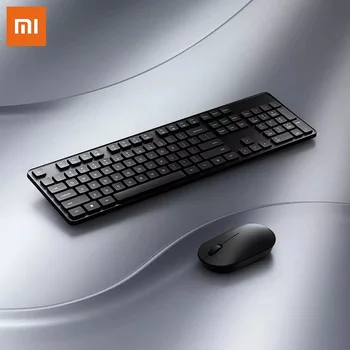  Для Xiaomi Оригинальная Новая беспроводная клавиатура с прецизионным датчиком 2,4 ГГц 1000 точек на дюйм и комплекты беспроводной мыши для офиса и дома