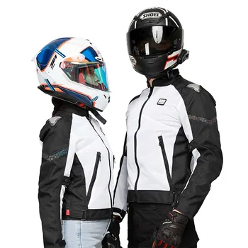  Мотоциклетная куртка Chaquetas С защитой CE, ветрозащитный мотокросс Со съемной подкладкой На 4 сезона