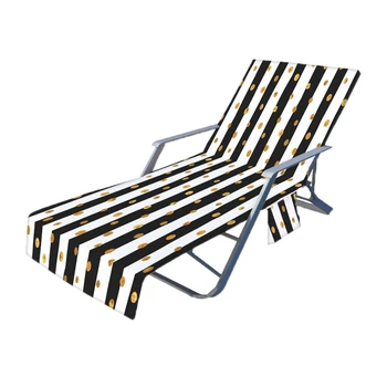  Модный Чехол для пляжного стула, быстросохнущее полотенце, чехол для стула, шезлонг для загара, бассейн