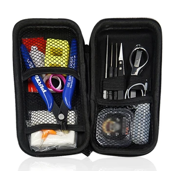  Мини-электронный Вейп, сумка для инструментов DIY Для упаковки Аксессуаров для электронных сигарет, Пинцет, Плоскогубцы, Комплект Для намотки катушки