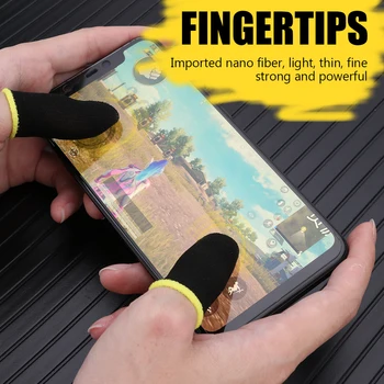  Чехол для пальцев Игровой контроллер для PUBG, защищающий от пота, не чувствительный к царапинам сенсорный экран, игровой рукав для большого пальца, перчатки