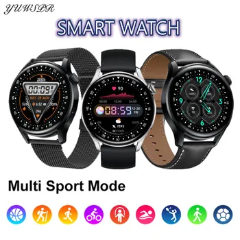 Умные часы для мужчин и женщин, водонепроницаемые Bluetooth-звонки, мониторинг сердечного ритма, фитнес-трекер, спортивный браслет для Android IOS D3