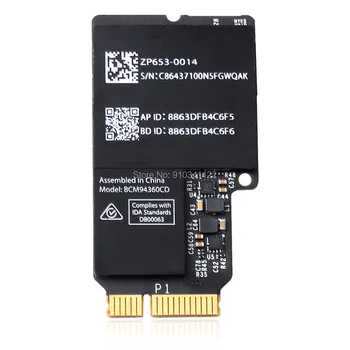  BCM94360CD 802.11ac Mini PCI-Express Адаптер беспроводной WiFi карты для Broadcom + Bluetooth 4.0 для 2013 21,5 