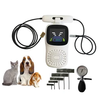  Ультразвуковой ветеринарный монитор артериального давления для домашних животных Портативный Допплерографический Ветеринарный Ручной Сфигмоманометр