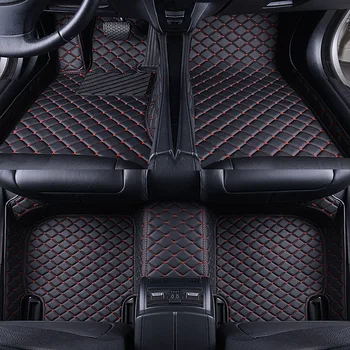  Изготовленные На Заказ Кожаные Автомобильные Коврики Для Toyota Corolla 2019-2021 Автоаксессуары Tapete Automotivo Para Carro Для Укладки Интерьера