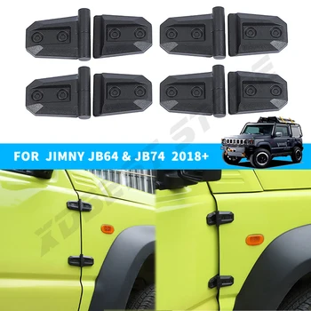  4 Шт. ABS Автомобильная Боковая Дверная Петля Декоративная Накладка Для Suzuki Jimny JB64 JB74 2019-2023 Молдинги Аксессуары Для Укладки Экстерьера