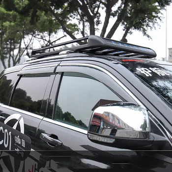  Оконный козырек, автомобильный дождезащитный экран, Дефлекторы, накладка для тента, наружный дождевик, автомобильные аксессуары для Jeep Grand Cherokee 2010-2020