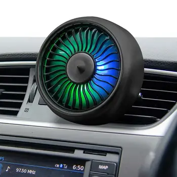  Охлаждающий автомобильный вентилятор, Портативный USB-немой мини-вентилятор для автомобиля, Простой в установке Электрический Автомобильный вентилятор для автомобилей RV SUV, вентилятор с 3 скоростями