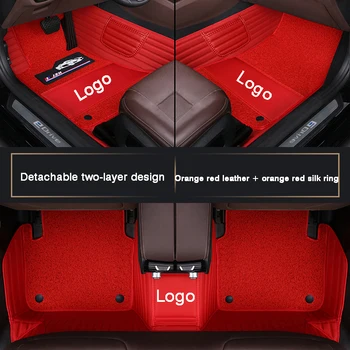  Высококачественный настраиваемый автомобильный коврик полного объема для JEEP Commander Cherokee Compass Renegade, аксессуары для интерьера автомобиля