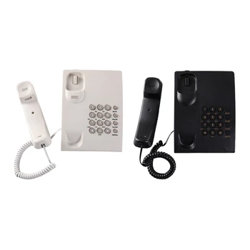  Телефон KXT 670 Стационарные настольные телефоны с функцией отключения звука, , и повторного набора номера Настенный телефон Чистый звук