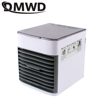  DMWD Мини Портативный USB-вентилятор Охладитель Кондиционера Безлопастный Кондиционер с холодным Водяным охлаждением Охлаждающий Вентилятор Увлажнение Воздуха Ventilador