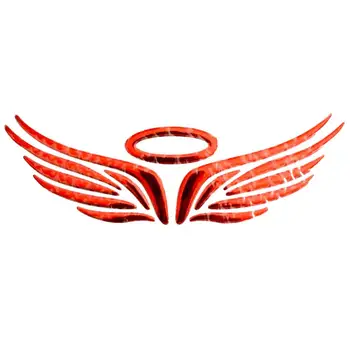  3D Крыло Ангела Автомобиля Авто Наклейки Наклейка Эмблема Автомобиля Значок Логотип Автомобиля-Стайлинг Водостойкие Наклейки На Бампер С Высокой Липкостью