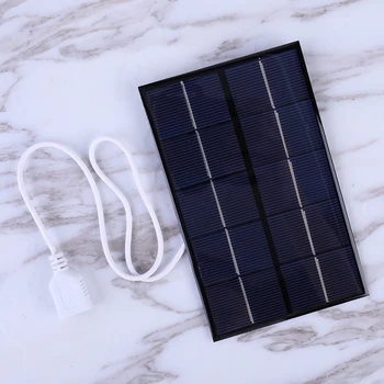  USB Солнечная панель Наружная 5 Вт 5 В Складная Солнечная панель, Портативное Солнечное зарядное устройство, Поликремниевое зарядное устройство для солнечной батареи