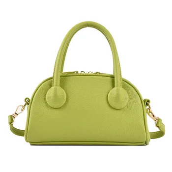  Трендовый дизайн во французском стиле, Женская мини-сумочка, новинка 2023, модная сумка-ракушка, простая однотонная сумка через плечо, универсальная
