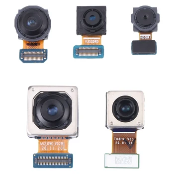  Оригинальный комплект фотокамер (телеобъектив + макросъемка + Широкая + Основная камера + Фронтальная камера) для Samsung Galaxy A72 SM-A725