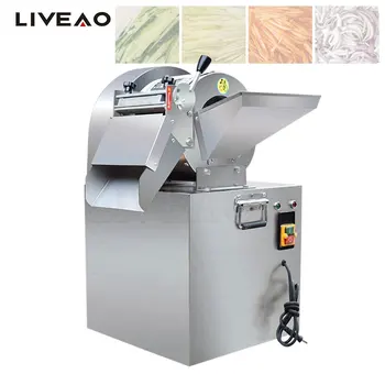  Электрическая машина для нарезки картофеля, измельчитель лука, коммерческая автоматическая машина для резки овощей