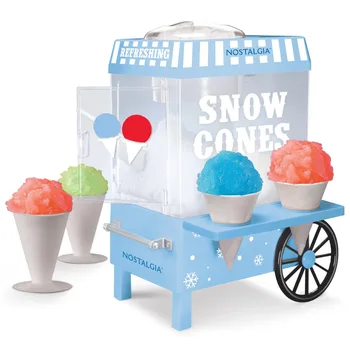  NSCM525BL Снежный конус Производитель Синий Лед дробилка Машина для бритья Морозильные приборы Кухня дом ， бесплатная доставка
