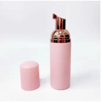  30 шт./лот, 60 мл, Розовая бутылка с дозатором пены, Пластиковая, Не содержащая бисфенола А, Многоразового использования, Мини-дозатор пенящегося мыла, Бутылки с насосом для путешествий