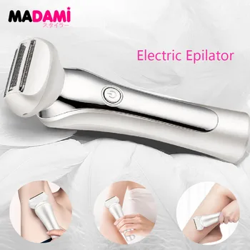  Электрический Эпилятор USB Перезаряжаемый Для Удаления волос на теле и Ногах Портативный Триммер для бикини