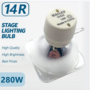  Прожектор 14R 280 Вт с резким лучом/движущейся головкой 14R MSD Platinum Stage Light Сценическая лампа без балласта