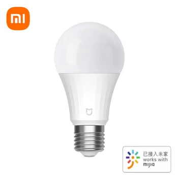  В продаже умная светодиодная лампа Xiaomi Mijia LED 5 Вт, сетчатая версия Bluetooth, управляемая голосовой настройкой цветовой температуры, умная светодиодная лампа