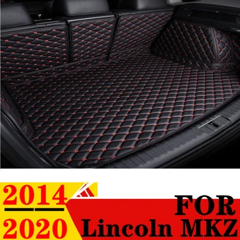  Коврик для багажника автомобиля Lincoln MKZ 2014 15-2020 All Weather XPE Custom FIT Задняя Грузовая Крышка Ковровая Подкладка Хвостовые Части Багажник Багажная Накладка