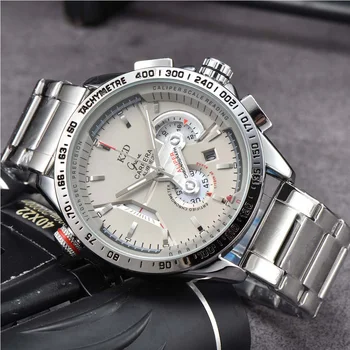  Роскошные Оригинальные Брендовые часы для мужчин, Классические Модные Многофункциональные кварцевые часы с автоматической датой, спортивный хронограф, лучшие часы AAA
