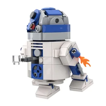  MOC Мини-робот, высокотехнологичная модель фильма, строительный блок, креативная идеальная обучающая игра для мозга, игрушки 