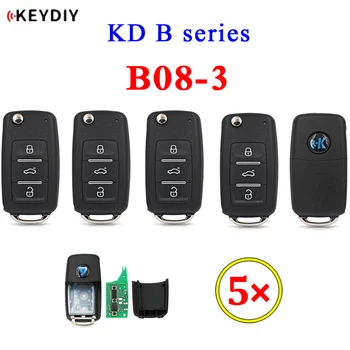  5 шт./лот KEYDIY B series B08-3 Универсальный Пульт дистанционного управления с 3 кнопками для KD900 KD900 + URG200 KD-X2 mini KD KD-MAX BC Style