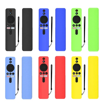  Чехол для пульта дистанционного управления с ремешком для Xiaomi Mi TV Stick 4K 2022 Защитный чехол для пульта дистанционного управления Skin