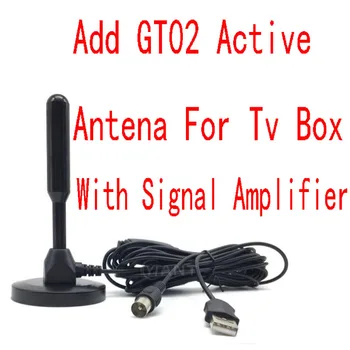  Встроенный усилитель сигнала силовая антенна Новый двойной усилитель сигнала внутренняя антенна dvb-t2/atsc-t/isdb-t/fm цифровой телевизионный приемник