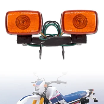  Мотоциклетные Передние Задние Указатели Поворота Контрольная Лампа Moto Мигающие Поворотники Для Yamaha XT225 TTR250 Honda XR250 XR