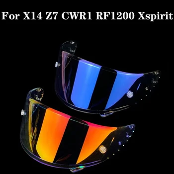 Шлем с козырьком для объектива, Чехол для SHOEI X14 X-14 Z7 CWR-1 RF-1200 X-Spirit, Маска с козырьком, Мотоциклетный Полнолицевой шлем, Аксессуары