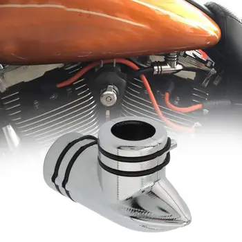  Для Harley Davis Всех моделей с впрыском топлива 2001-21 гг. Крышка фитинга топливопровода Хромированная
