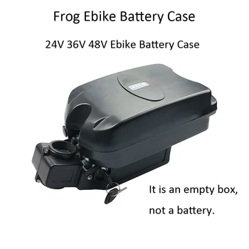  Frog 36V 48V 52V Подседельная трубка Ebike Батарейный отсек Пустой батарейный отсек 60шт Держатель ячейки 18650