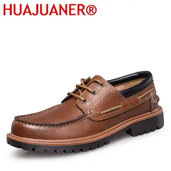  Весенне-осенняя мужская обувь из натуральной кожи, повседневная уличная модная удобная, большие размеры 47 48